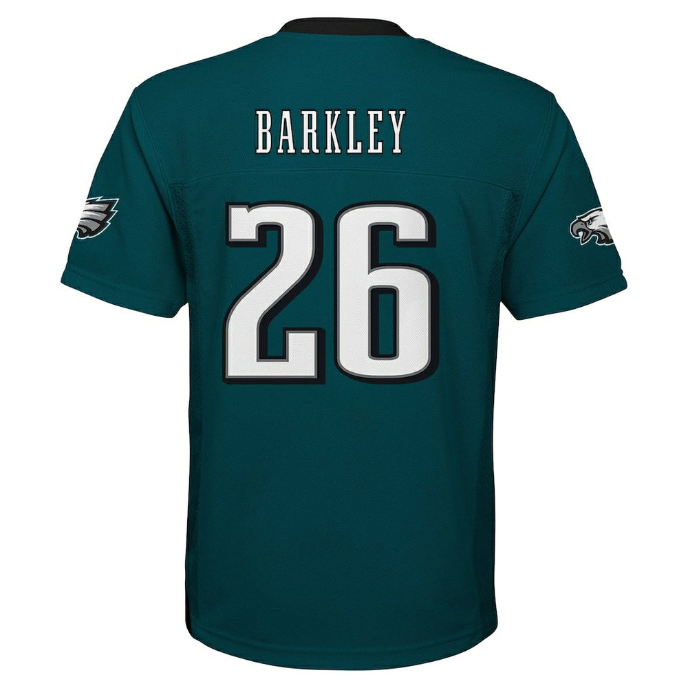 Saquon Barkley Philadelphia Eagles Preschool Replica Player Jersey Midnight Green | NFL