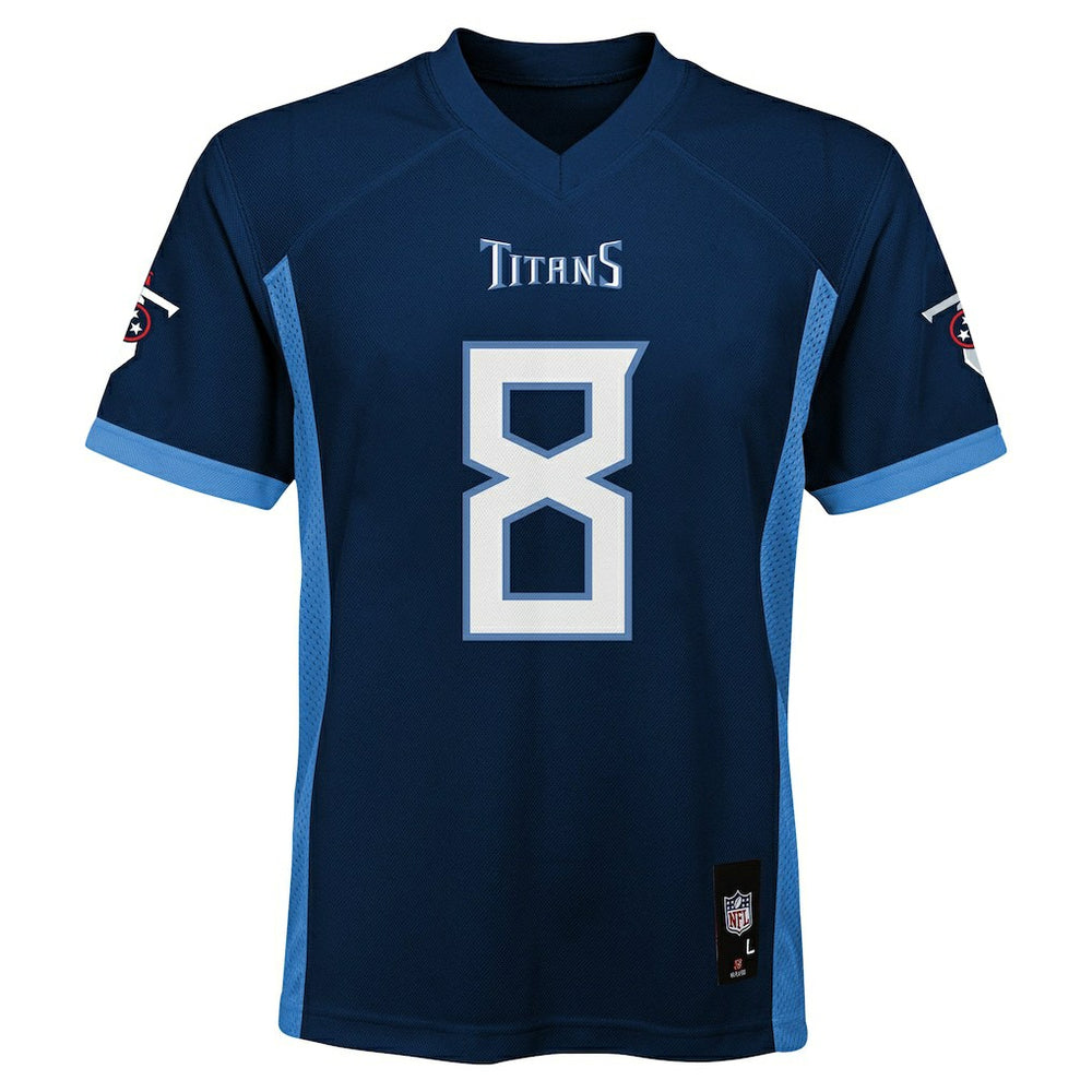 Will Levis Tennessee Titans Youth Replica Player Jersey Navy | NFL
