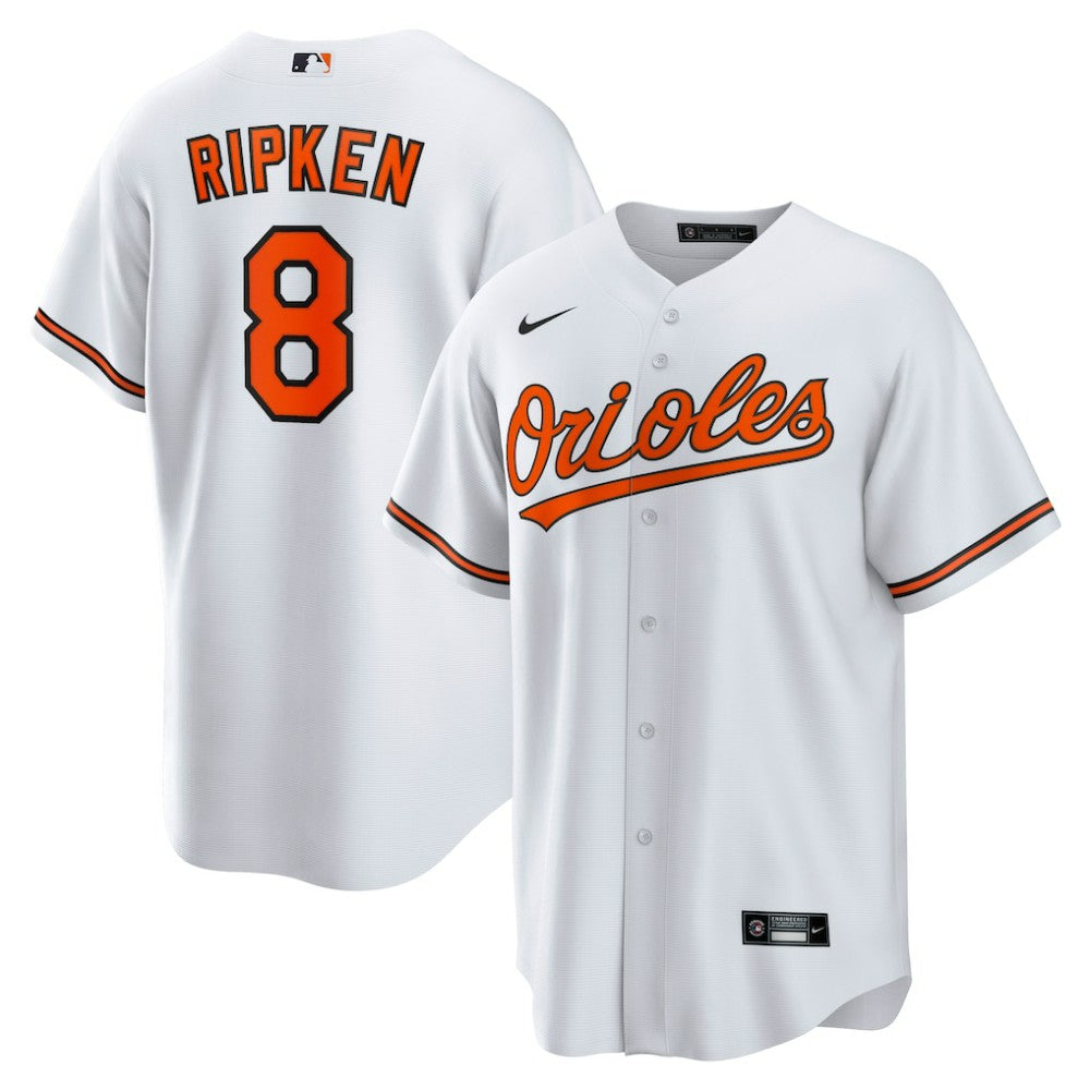 Cal Ripken Jr. Baltimore Orioles Nike Throwback Replica Player Jersey - MLB