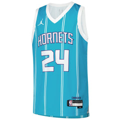 Brandon Miller Charlotte Hornets Youth Swingman Jersey Icon Edition Teal - NBA