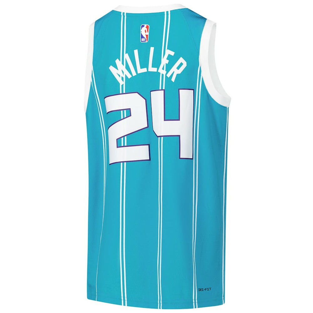 Brandon Miller Charlotte Hornets Youth Swingman Jersey Icon Edition Teal - NBA