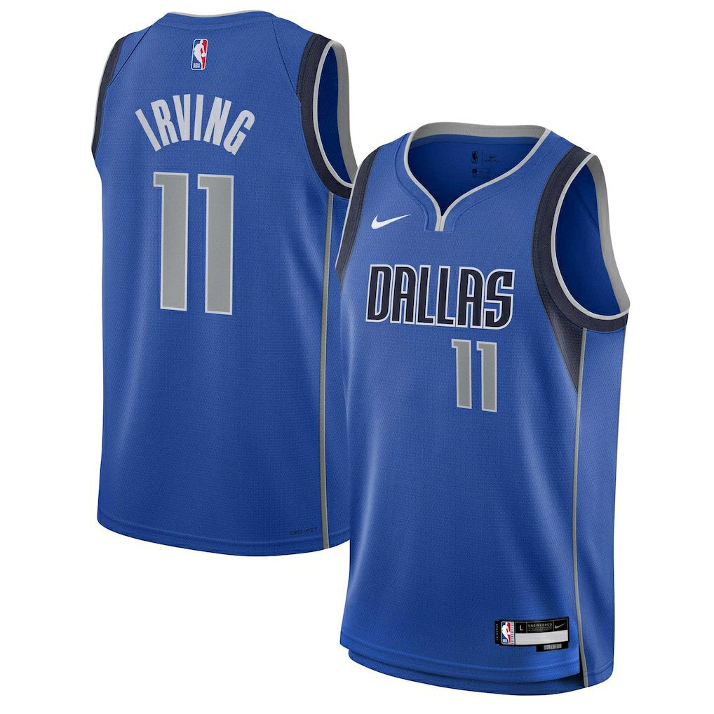 Kyrie Irving Dallas Mavericks Youth Swingman Jersey Icon Editi- Blue - NBA