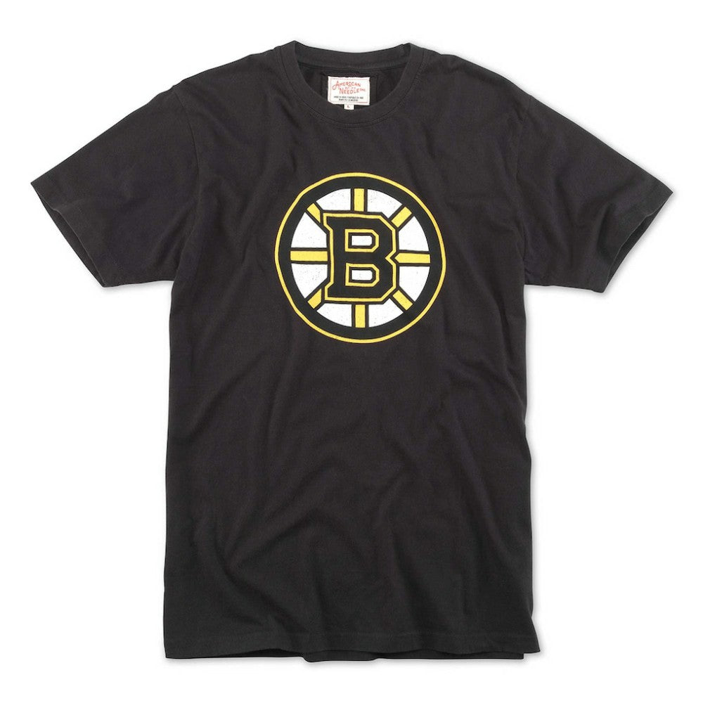 Boston Bruins American Needle Brass Tacks T-Shirt - Black - NHL