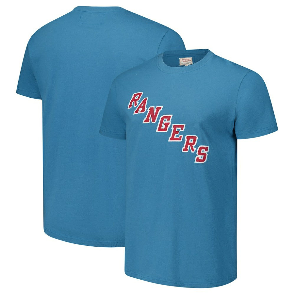 New York Rangers American Needle Brass Tacks T-Shirt - Blue - NHL