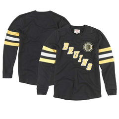 Boston Bruins American Needle Sudbury Long Sleeve T-Shirt - Black - NHL