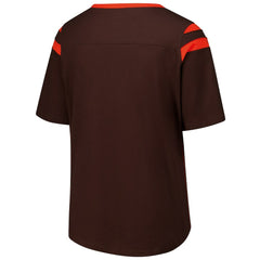 Cleveland Browns G-III 4Her by Carl Banks Women's Plus Size Linebacker T-Shirt Brown | NFL