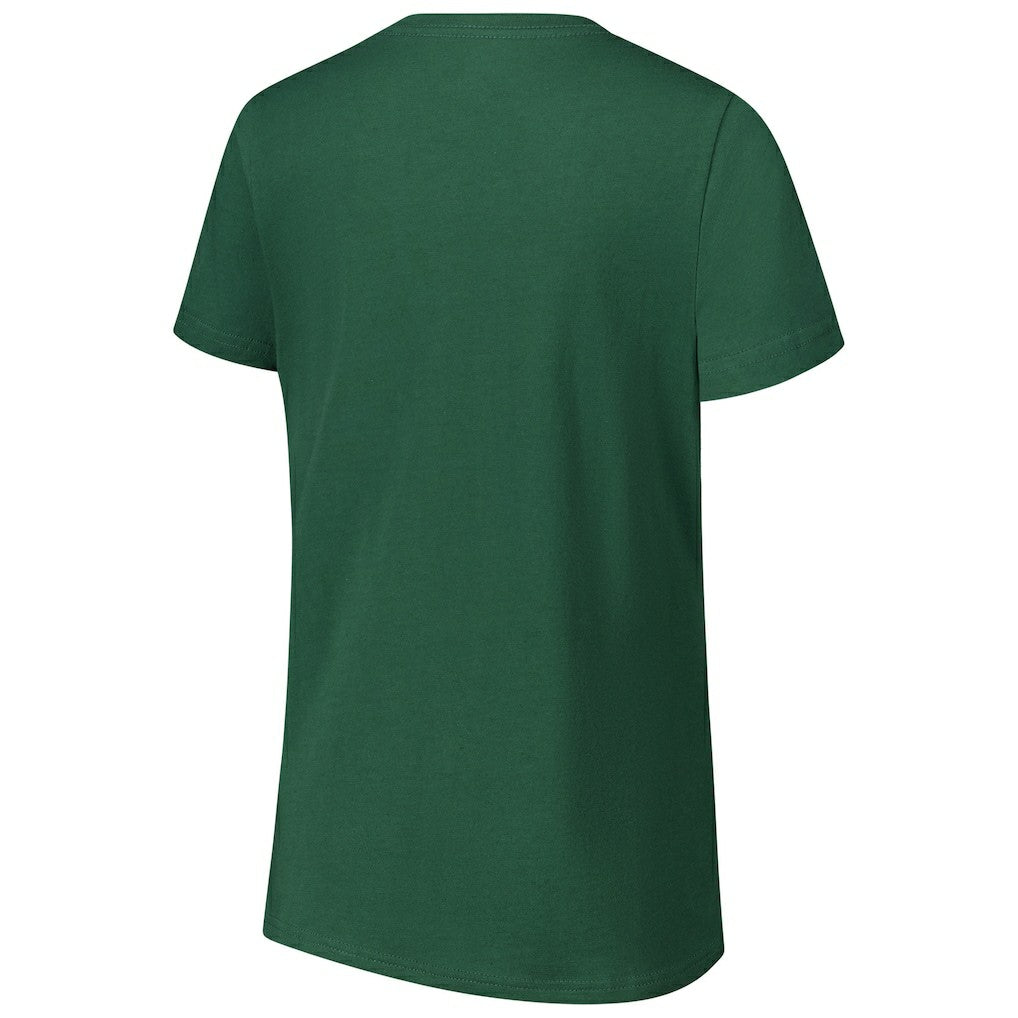 Green Bay Packers G-III 4Her by Carl Banks Women's Post Season V-Neck T-Shirt Green | NFL