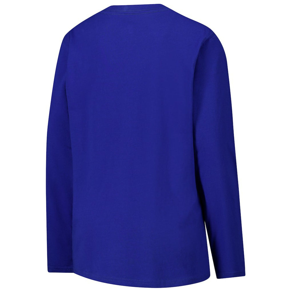 Los Angeles Rams G-III 4Her by Carl Banks Women's Post Season Long Sleeve V-Neck T-Shirt Royal | NFL