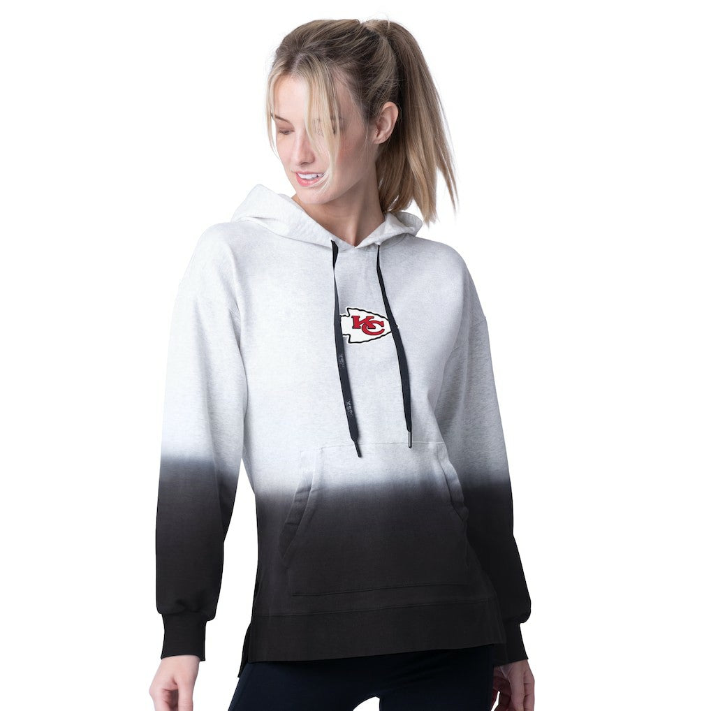 Kansas City Chiefs MSX by Michael Strahan Women's Daniela Pullover Hoodie Black | NFL