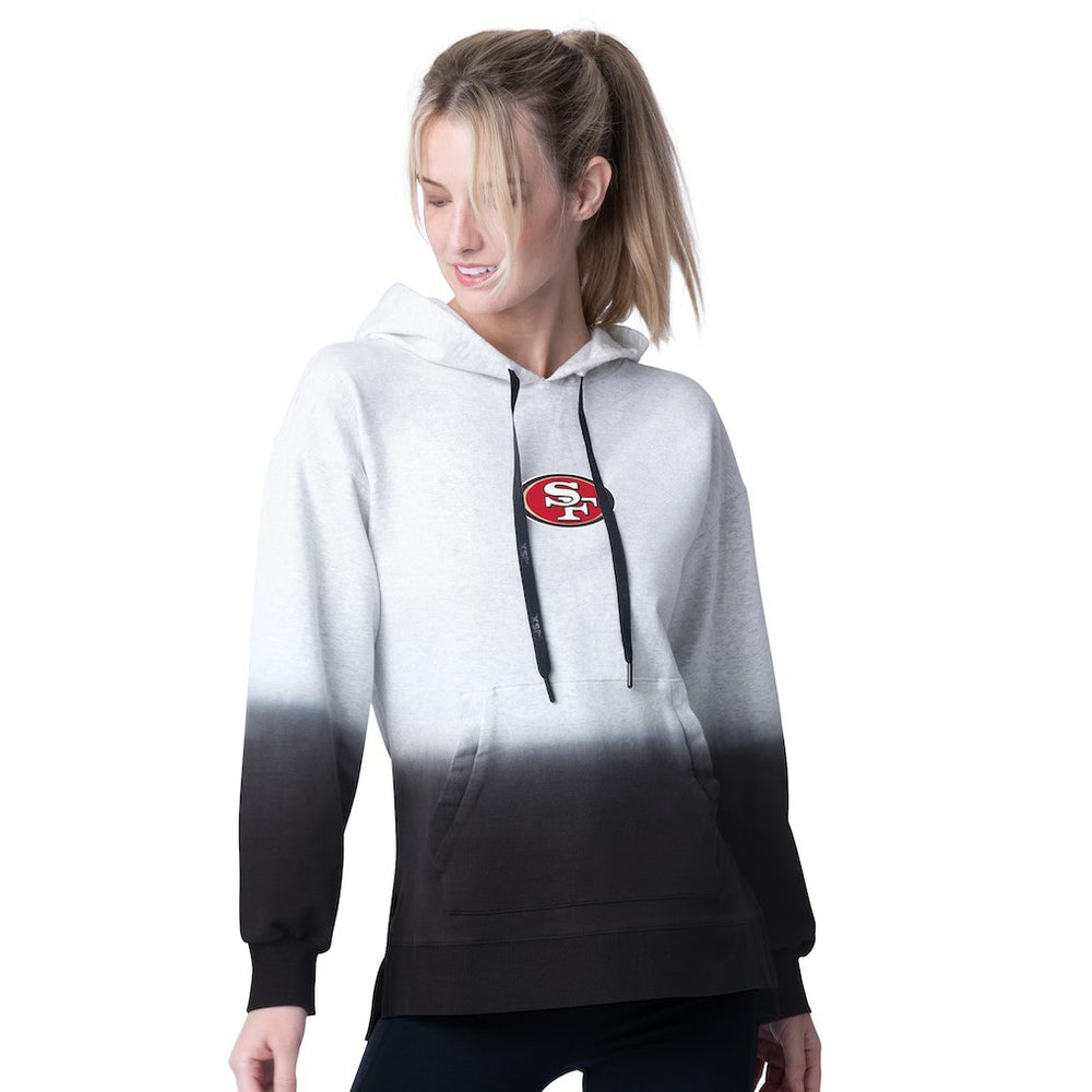 San Francisco 49ers MSX by Michael Strahan Women's Daniela Pullover Hoodie Black | NFL