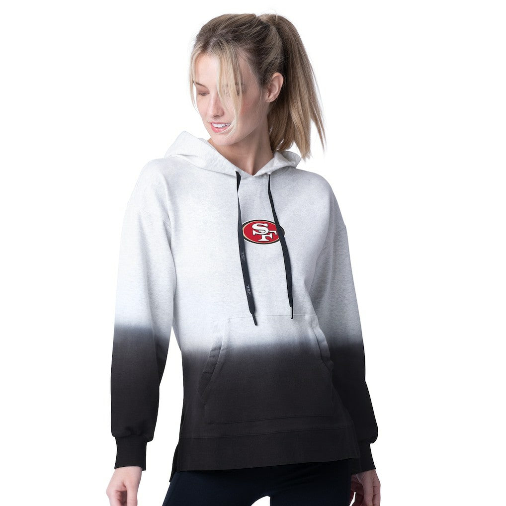 San Francisco 49ers MSX by Michael Strahan Women's Daniela Pullover Hoodie Black | NFL