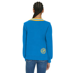 Los Angeles Chargers Tommy Hilfiger Women's Alice V-Neck Pullover Sweatshirt Powder Blue | NFL