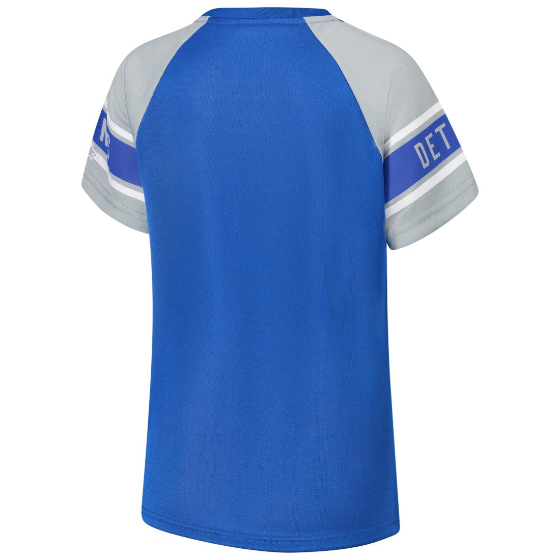 Detroit Lions Starter Women's 1st Rounder Color Block Raglan Top Blue | NFL