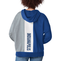 Indianapolis Colts Starter Women's Power Move Long Sleeve Pullover Hoodie Royal | NFL