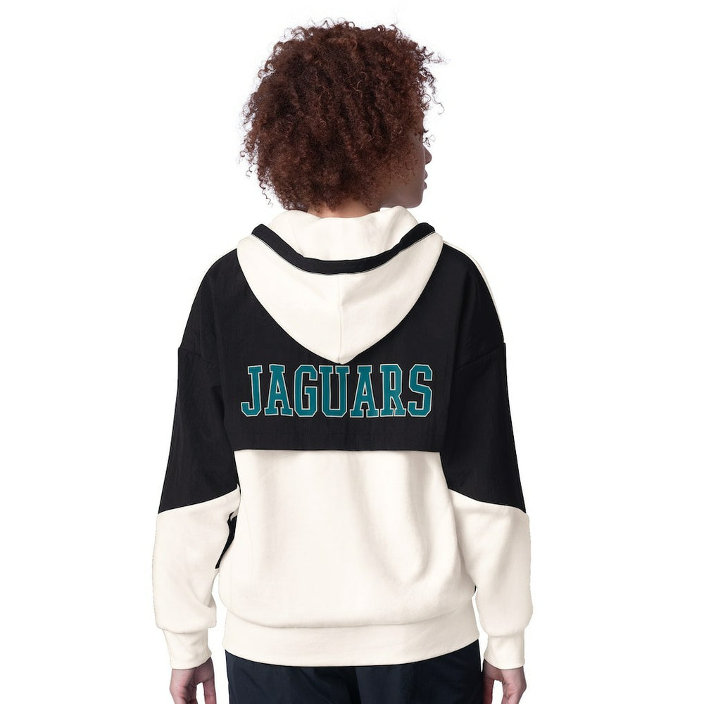 Jacksonville Jaguars Starter Women's Scrimmage Full-Zip Hoodie White | NFL