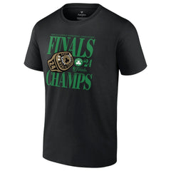Boston Celtics 2024 NBA Finals Champions Ball Screen Ring T-Shirt Black - NBA