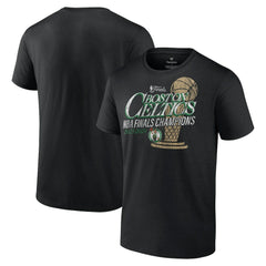 Boston Celtics 2024 NBA Finals Champions Fast Break Finish Trophy T-Shirt Black - NBA