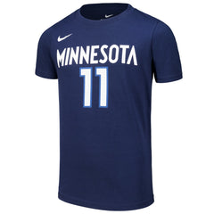 Naz Reid Minnesota Timberwolves Youth Icon Edition Name & Number T-Shirt Navy - NBA