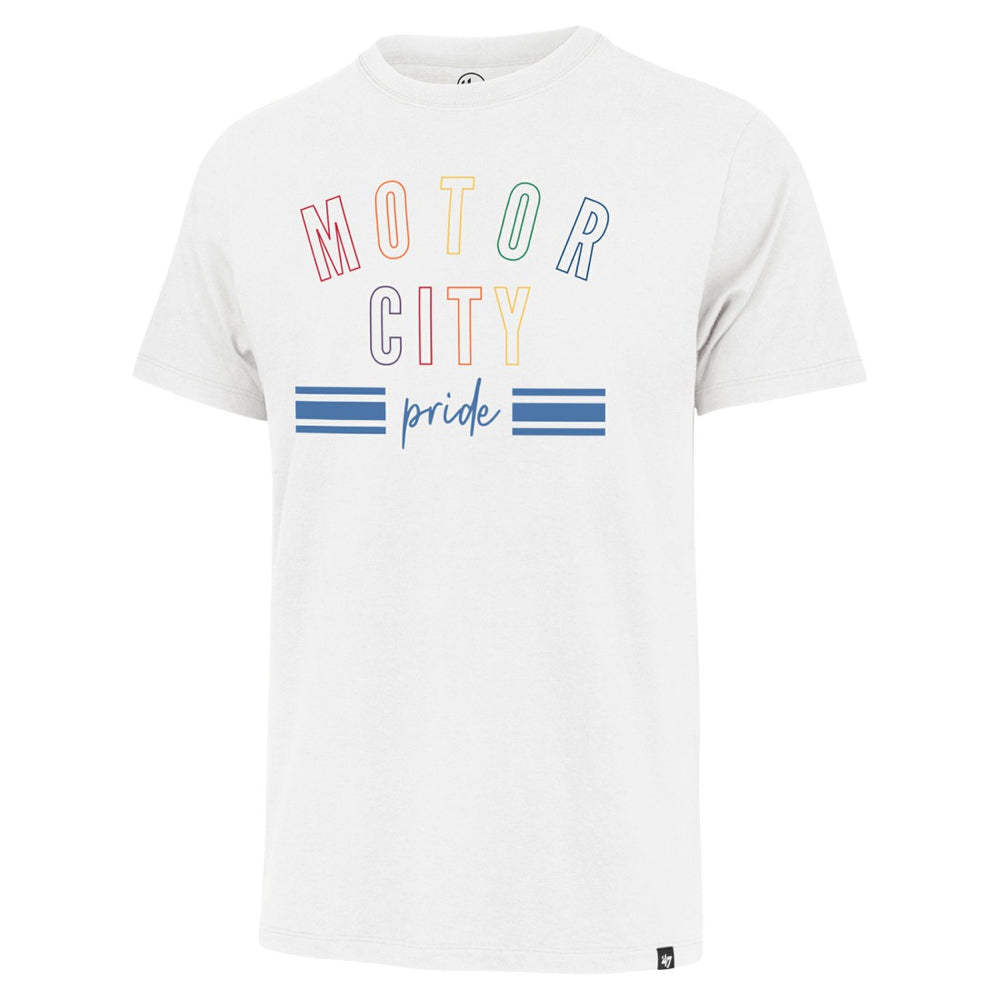 Detroit Lions '47 Motor City Pride Franklin T-Shirt White | 47 brand