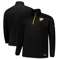 Pittsburgh Penguins Fanatics Big & Tall Authentic Pro Quarter-Zip Top - Black - NHL