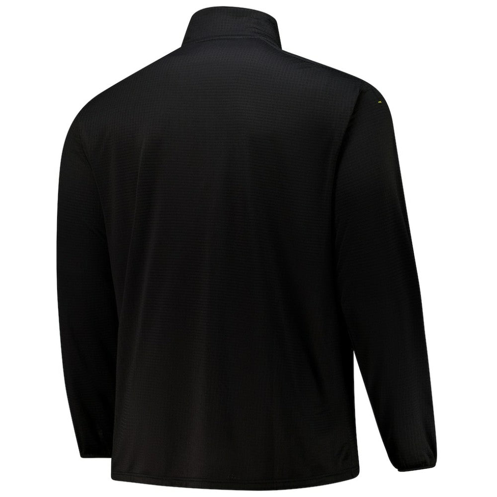 Pittsburgh Penguins Fanatics Big & Tall Authentic Pro Quarter-Zip Top - Black - NHL