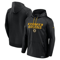 Boston Bruins Fanatics Big & Tall Authentic Pro Pullover Hoodie - Black - NHL