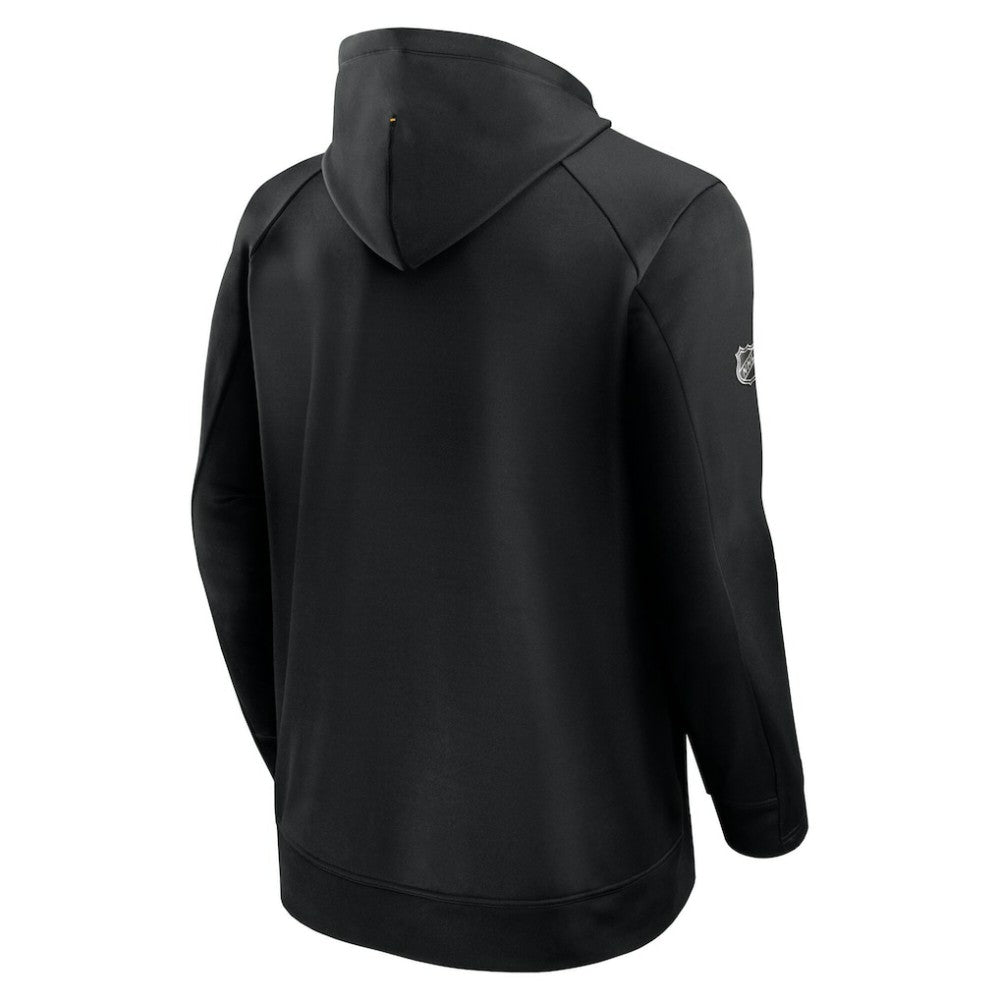 Boston Bruins Fanatics Big & Tall Authentic Pro Pullover Hoodie - Black - NHL