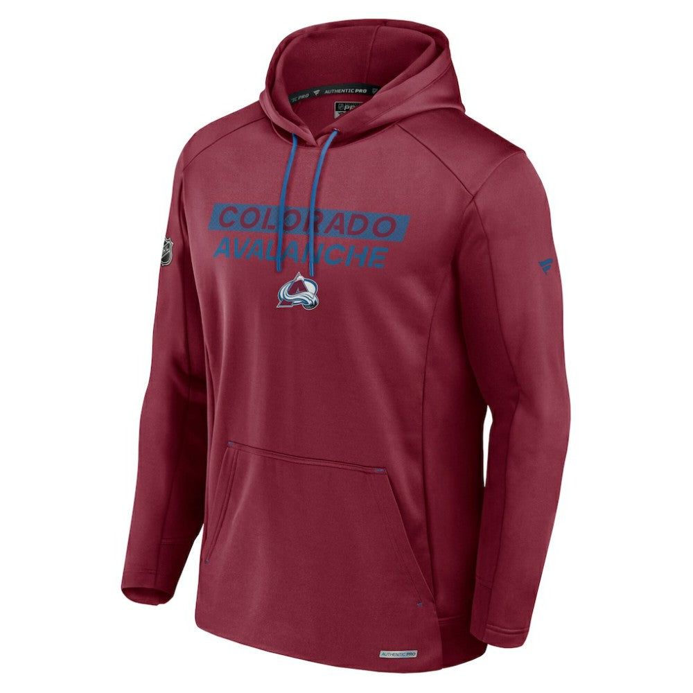 Colorado Avalanche Fanatics Authentic Pro Big & Tall Pullover Hoodie - Burgundy - NHL