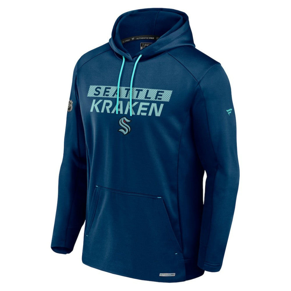 Seattle Kraken Fanatics Authentic Pro Big & Tall Pullover Hoodie - Deep Sea Blue - NHL