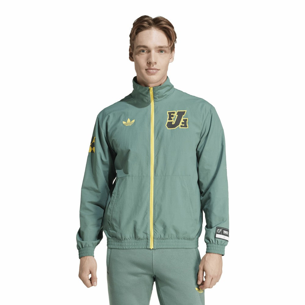 Jamaica National Team Varsity Pack Full-Zip Track Top Green | Adidas cheap