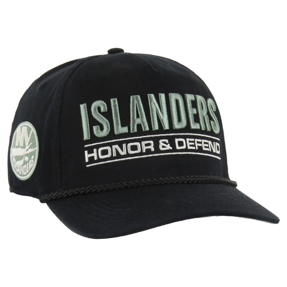 New York Islanders '47 OHT Military Appreciation Homeland Honor and Defend Hitch Adjustable Hat - Black - NHL