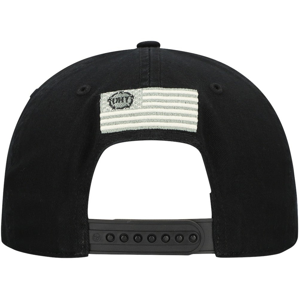 Tampa Bay Lightning '47 OHT Military Appreciation Homeland Honor and Defend Hitch Adjustable Hat - Black - NHL