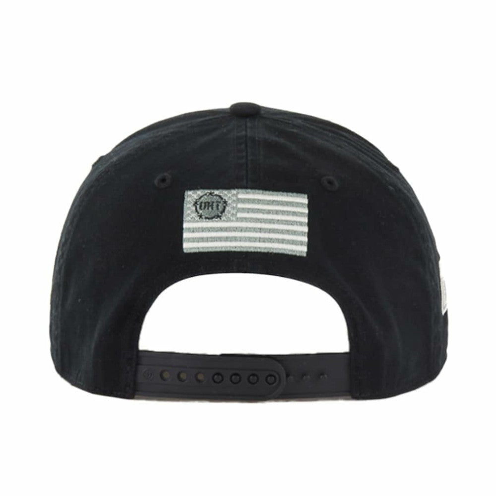 Boston Bruins '47 OHT Military Appreciation Homeland Honor and Defend Hitch Adjustable Hat - Black - NHL