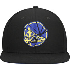Golden State Warriors Shattered Snapback Hat Black - NBA