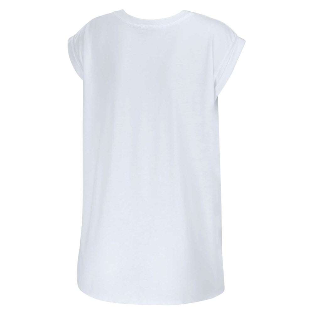 Tampa Bay Buccaneers WEAR by Erin Andrews Women's Checker Muscle Tank Top White | NFL