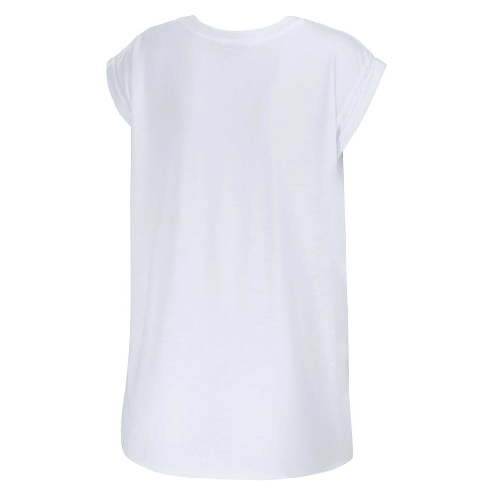 Minnesota Vikings WEAR by Erin Andrews Women's Checker Muscle Tank Top White | NFL