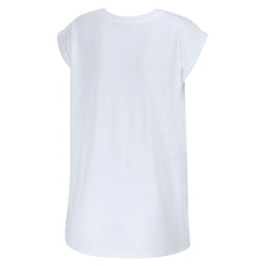 New York Giants WEAR by Erin Andrews Women's Checker Muscle Tank Top White | NFL