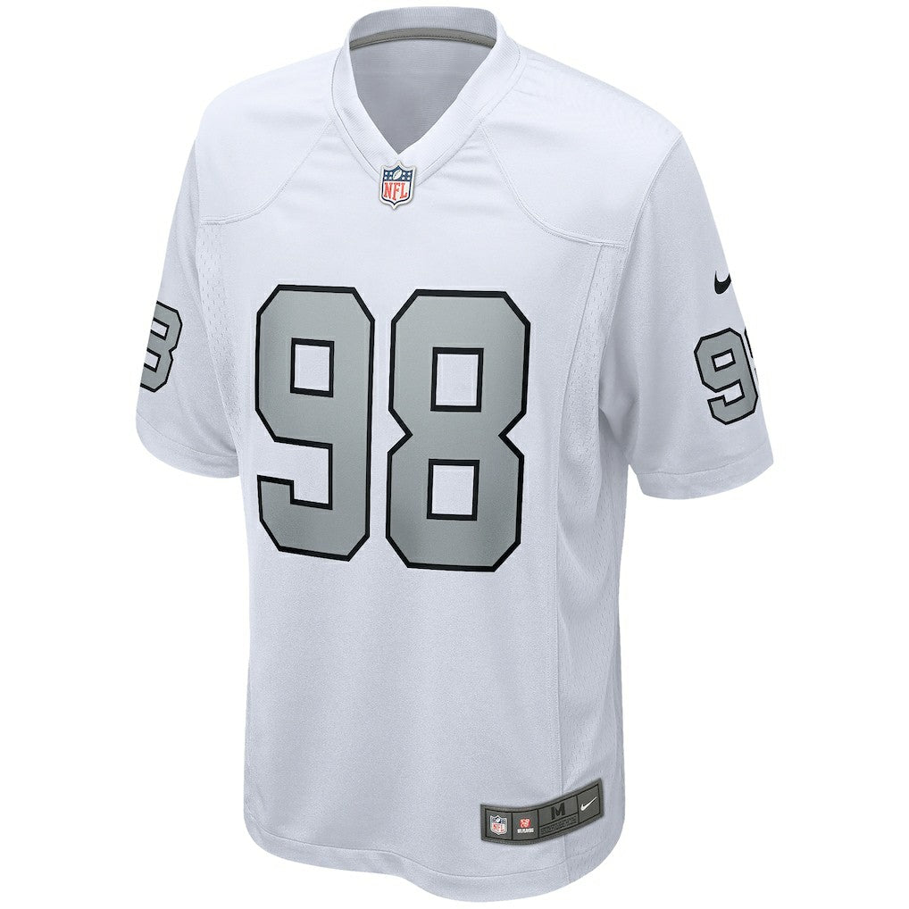 Maxx Crosby Las Vegas Raiders Alternate Game Jersey White | Nike for Sale