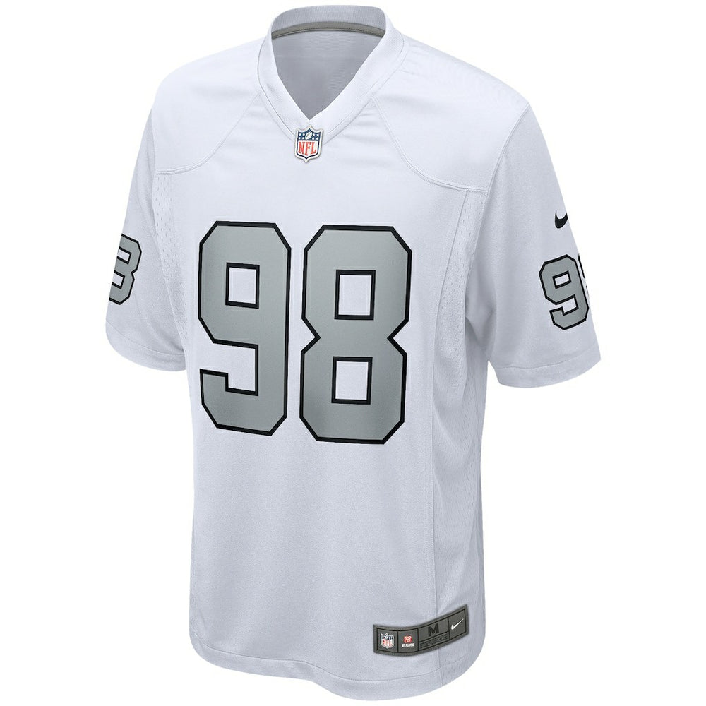 Maxx Crosby Las Vegas Raiders Alternate Game Jersey White | Nike for Sale