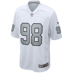Maxx Crosby Las Vegas Raiders Alternate Game Jersey White | Nike for Sale