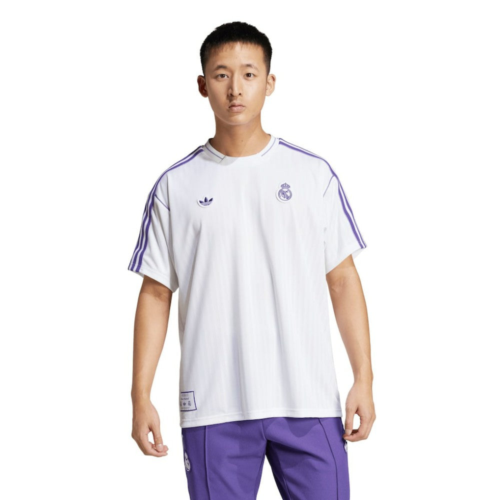 Real Madrid Originals Terrace Icons Collection Fashion Jersey White | Adidas cheap