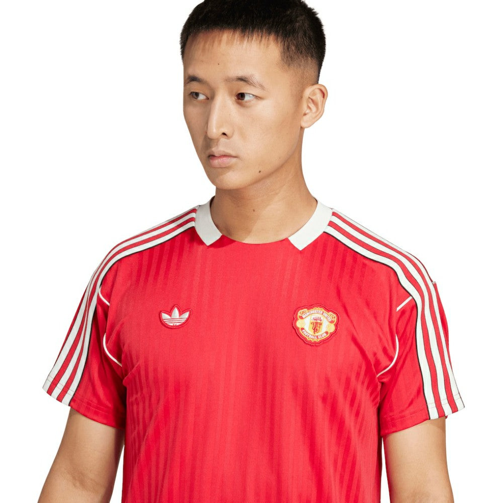 Manchester United Originals Terrace Icons Collection Fashion Jersey Red | Adidas discount