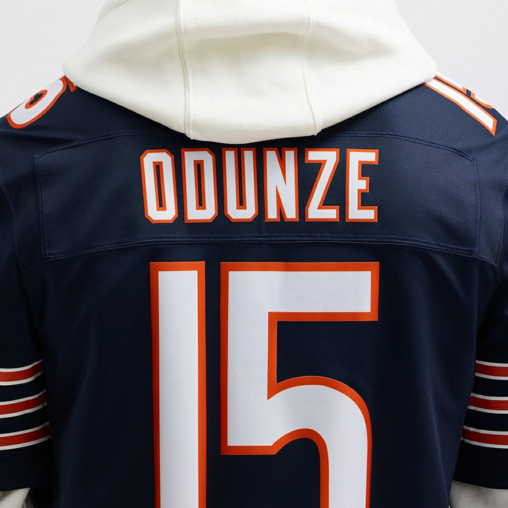 Rome Odunze Chicago Bears Vapor F.U.S.E. Limited Jersey Navy | Nike for Sale
