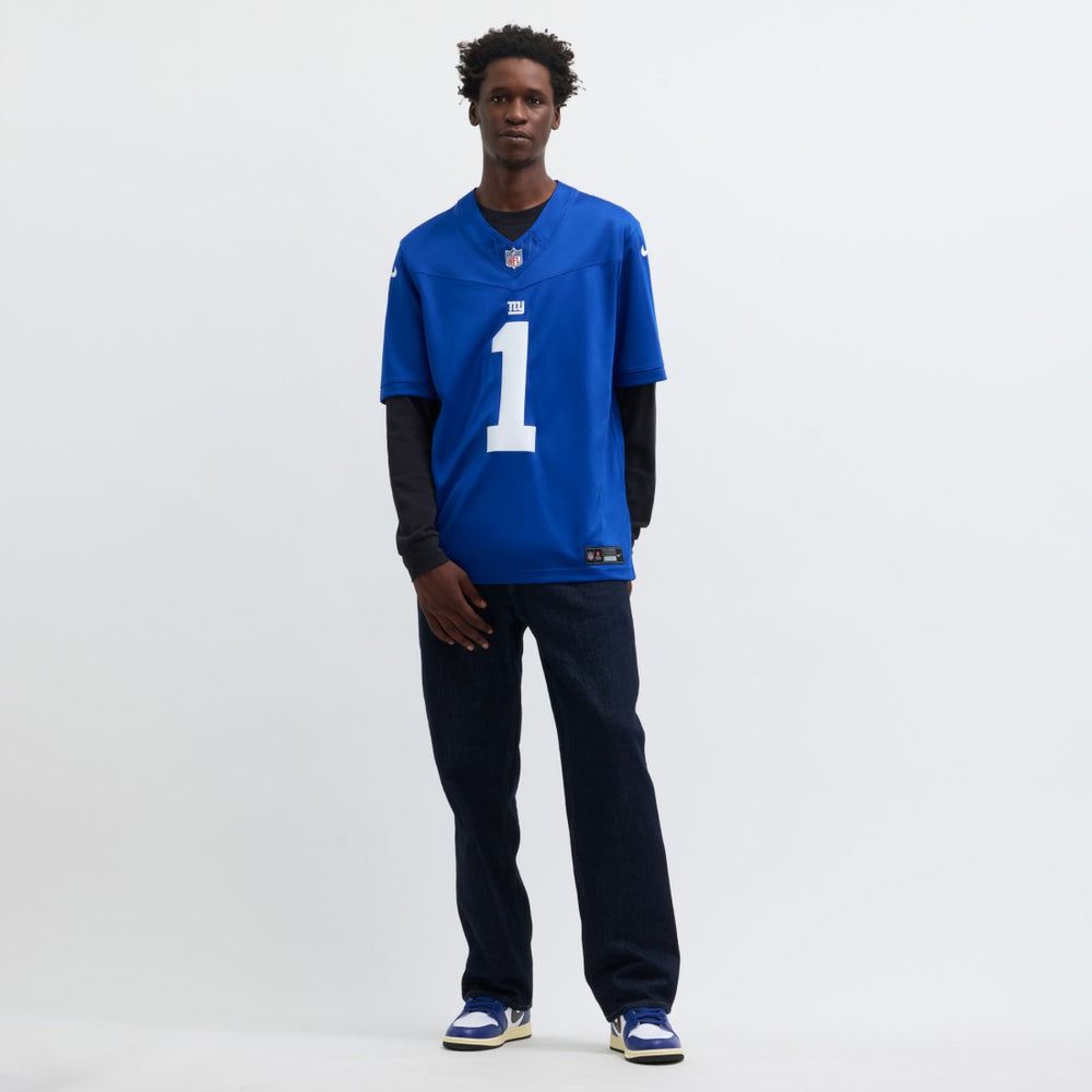 Malik Nabers New York Giants Vapor F.U.S.E. Limited Jersey Royal | Nike for Sale