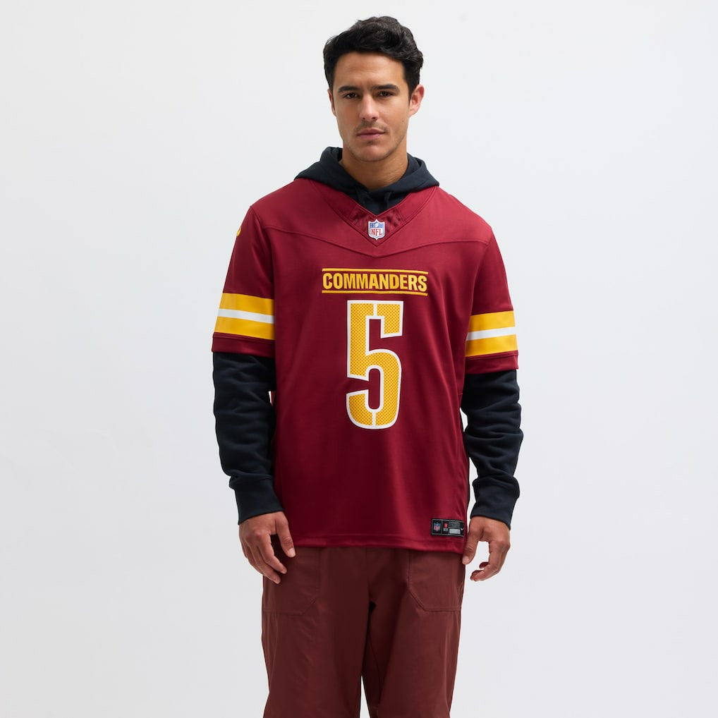 Jayden Daniels Washington Commanders Vapor F.U.S.E. Limited Jersey Burgundy | Nike for Sale