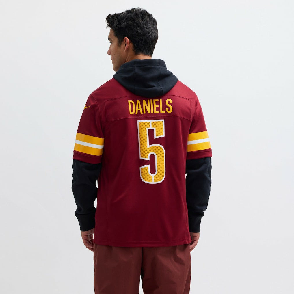 Jayden Daniels Washington Commanders Vapor F.U.S.E. Limited Jersey Burgundy | Nike for Sale