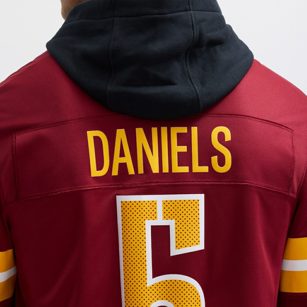 Jayden Daniels Washington Commanders Vapor F.U.S.E. Limited Jersey Burgundy | Nike for Sale