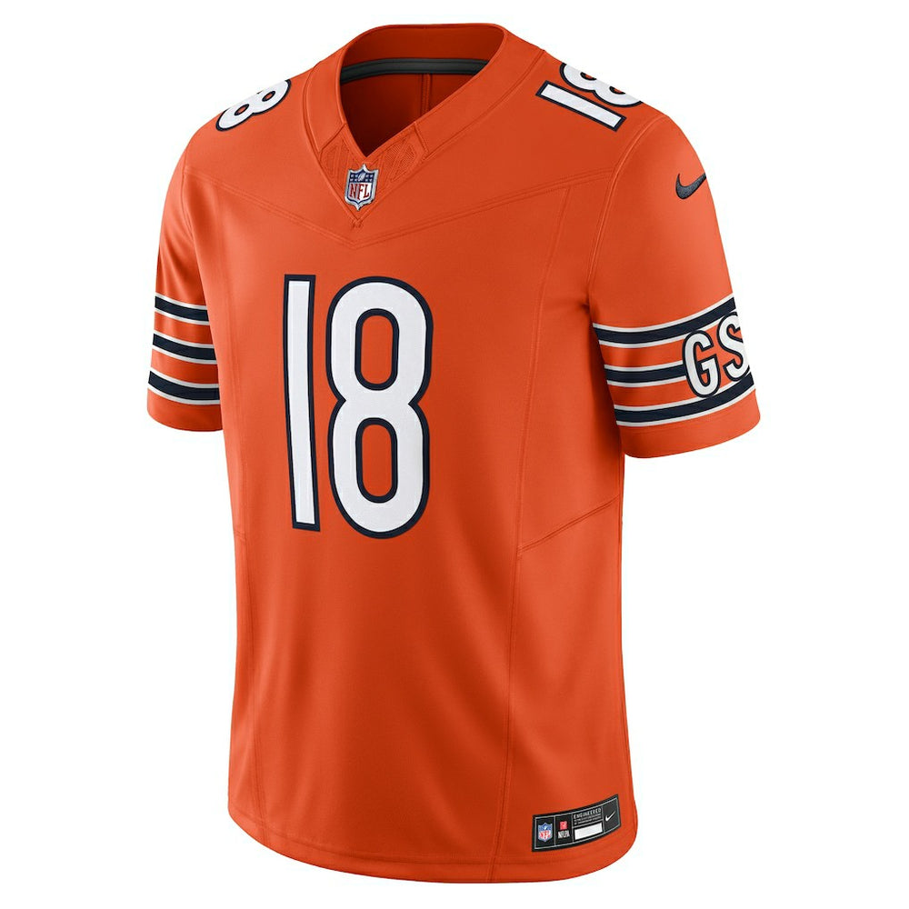 Caleb Williams Chicago Bears Vapor F.U.S.E. Limited Jersey Orange | Nike for Sale