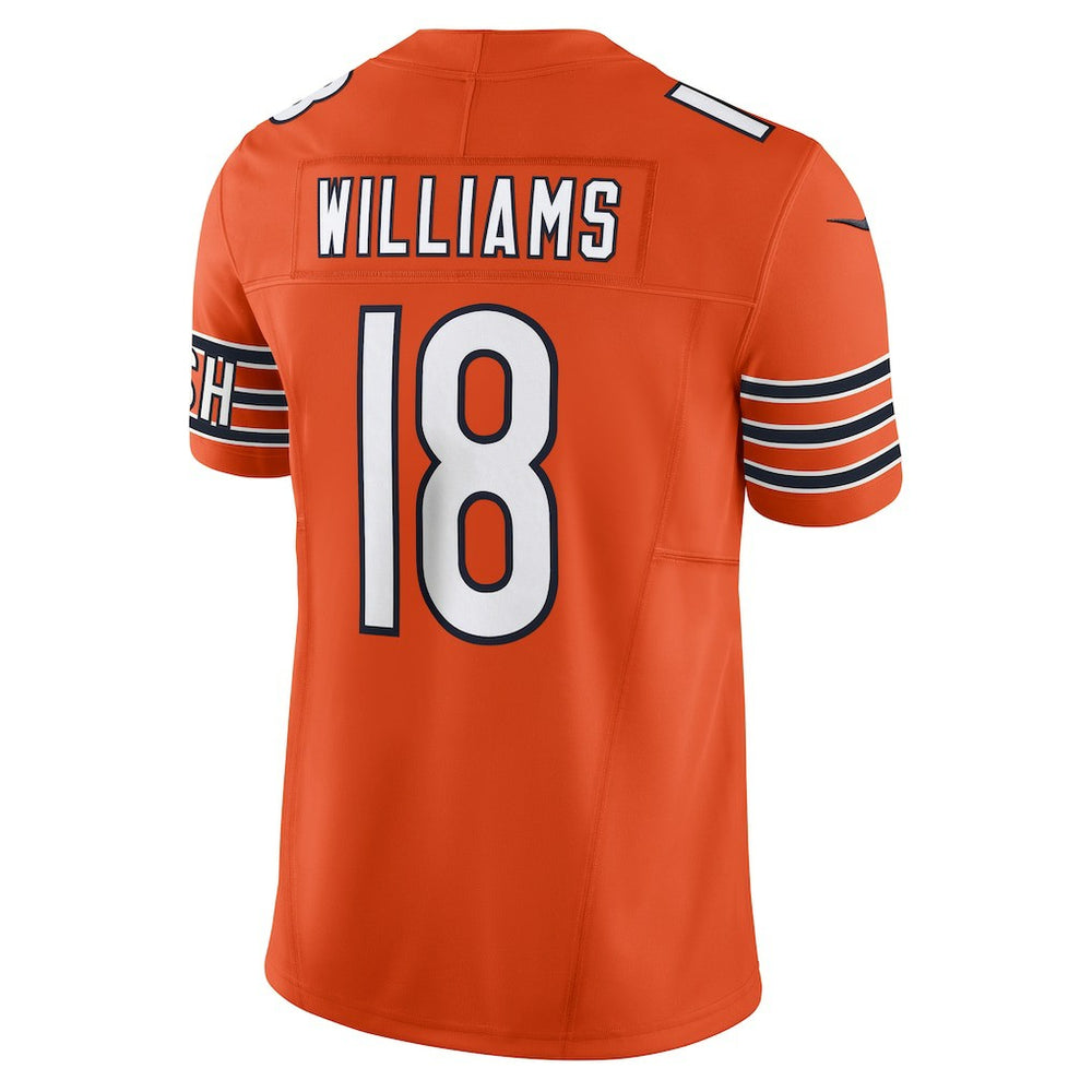 Caleb Williams Chicago Bears Vapor F.U.S.E. Limited Jersey Orange | Nike for Sale
