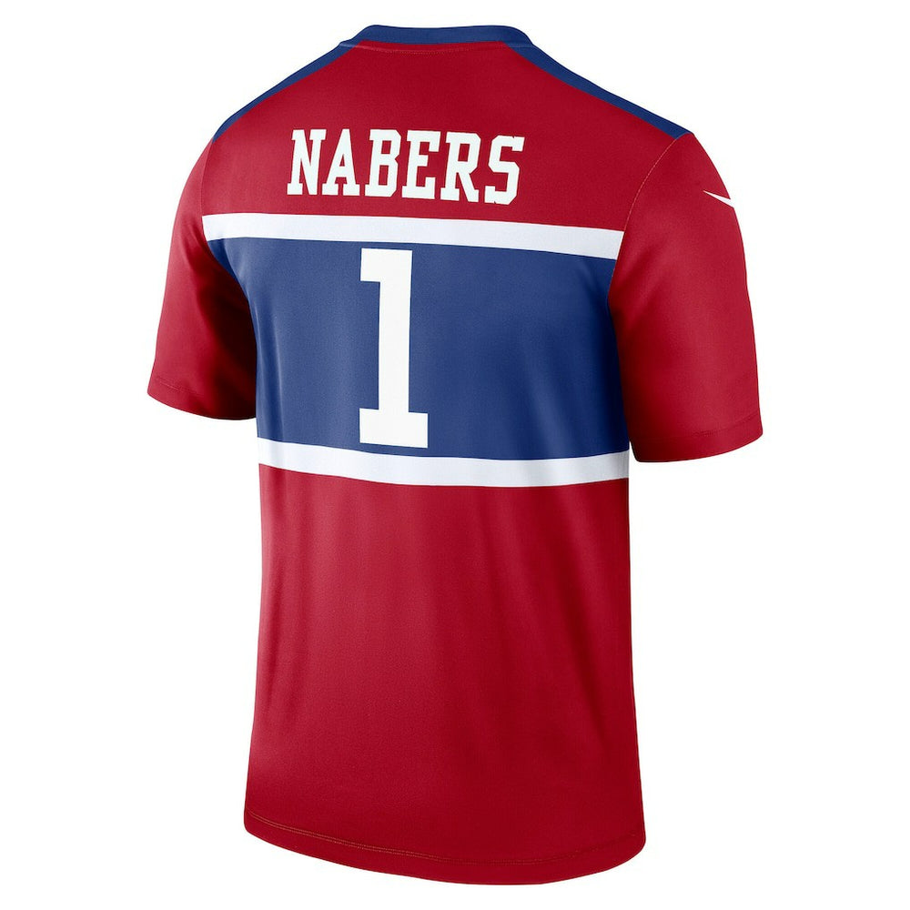 Malik Nabers New York Giants Legend Player Performance Top Red | Nike for Sale